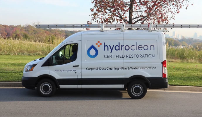 hydro clean service van