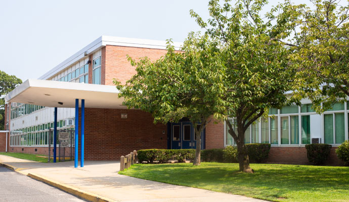 outdoor school space