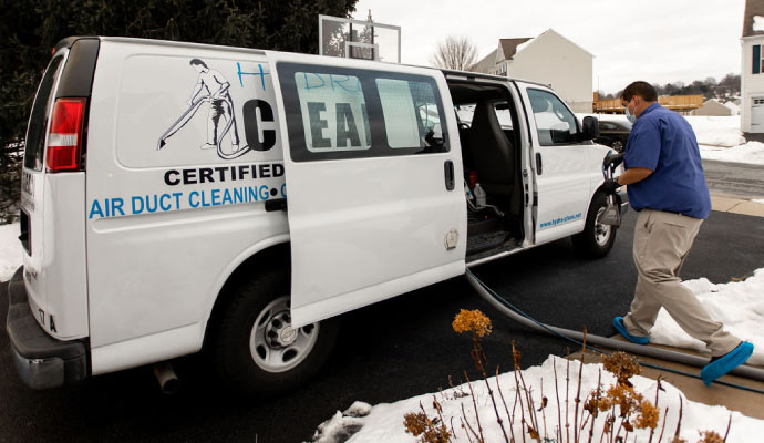  Hydro Clean Certified Restoration service vehicle