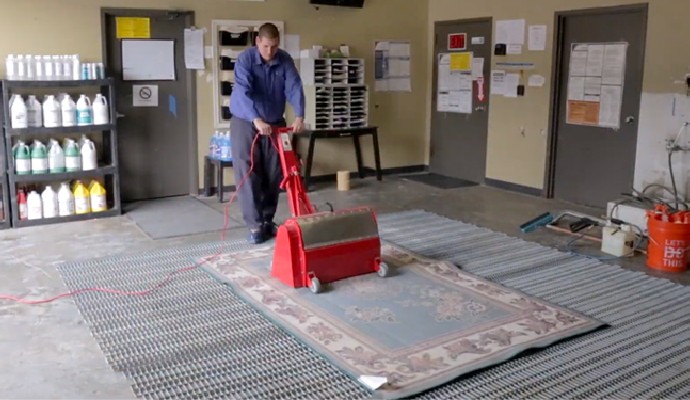 Professional rug cleaning